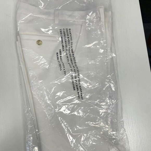 NWT - Petit Clair Boys Pants, White - Size 10 (PCB-PNT1-WHT-SS22) - Picture 11 of 12